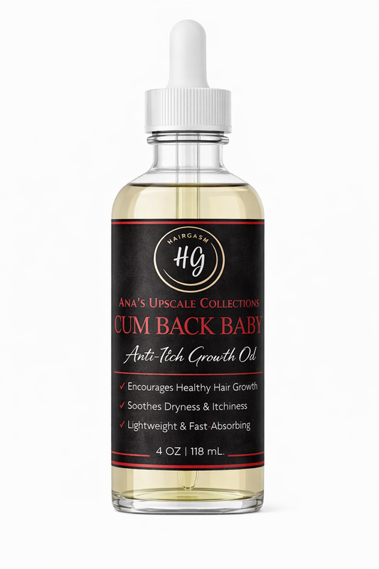 "CUM BACK BABY" Anti-itch Hair Growth Oil