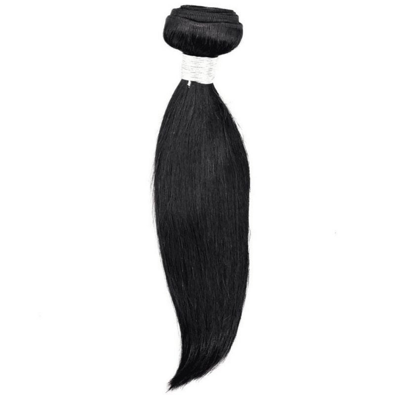 Malaysian 10''- 24'' Straight Black Hair Extension